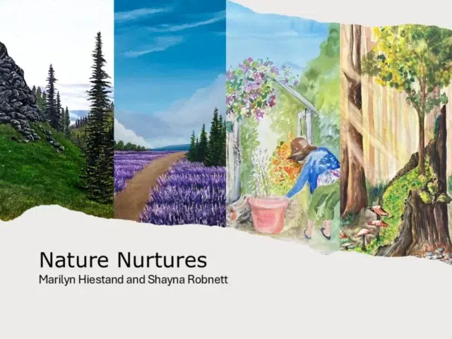 September Exhibition: Nature Nurtures Theme with Marilyn Hiestand and Shayna Robnett