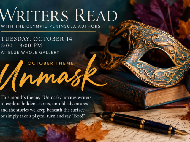“Unmask” is Theme for October Writers Read